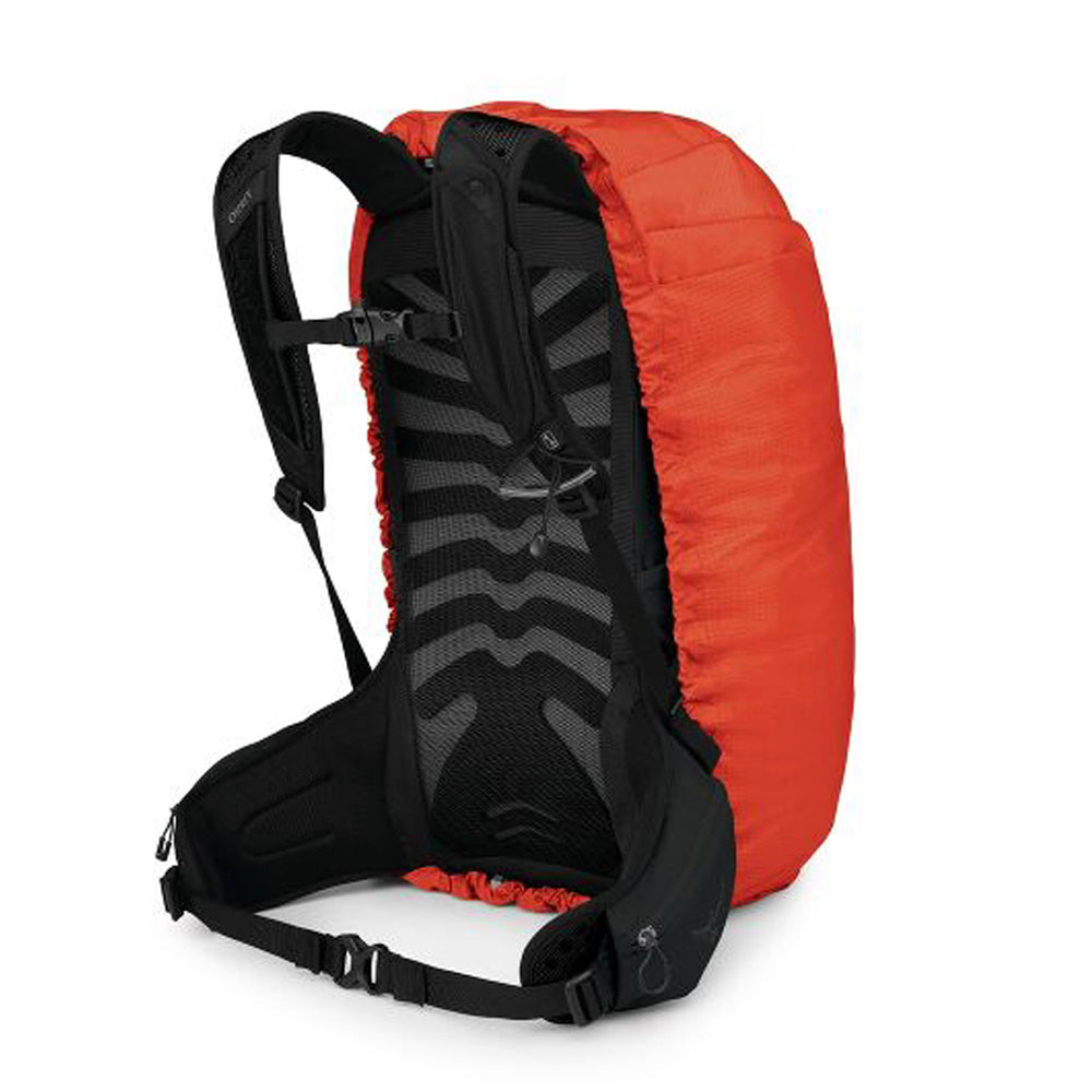 osprey bag protector Hi-Vis Raincover All Leather Bags Lightweight Backpack American Flag as it packs into Size:3 Traps w/ XL Tee