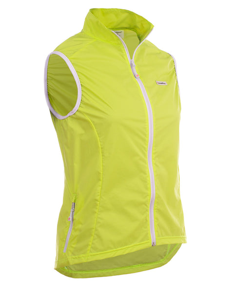 Ground Effect Trifle - women's windproof hi-vis cycling vest