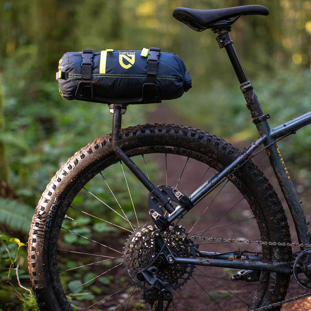 Aeroe Spider Rear Rack - bikepacking load carrying system - Ground Effect